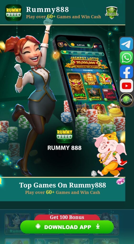 Rummy888 Download 2026 – ₹95 Bonus | Real Cash Win 5 Rummy888 Apk download