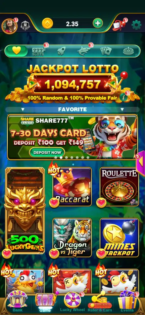 Share Slots App Download: ₹66 Bonus + Real Cash Win 4 Share Slots App